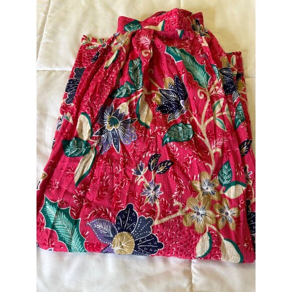 VTG Y2k Jaclyn Smith Cottagcore Floral Midi Maxi Rayon Skirt Sz Med Boho Hippie - Picture 7 of 15